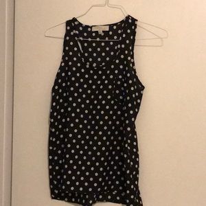 Polka dot tank top
